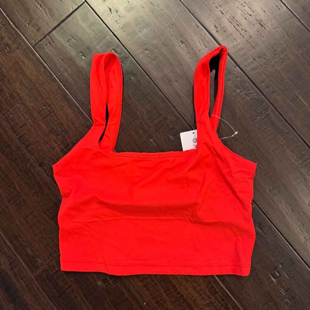 NWT Athleta — Transcend Square Neck Crop Sports Bra S
